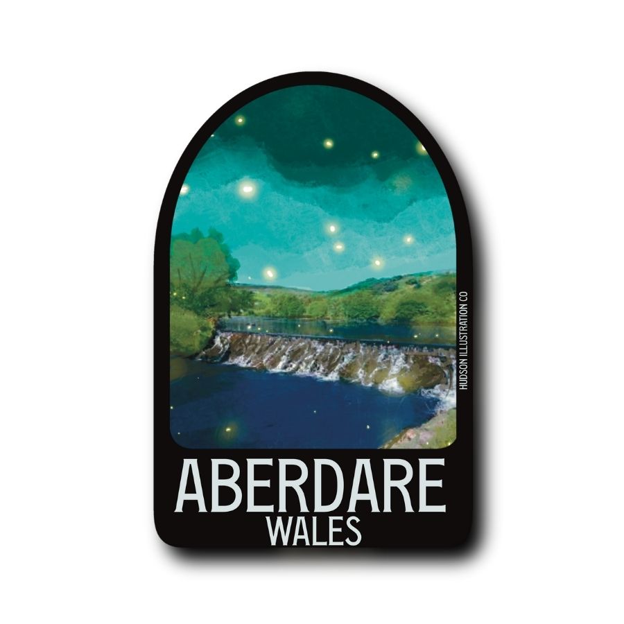 Aberdare Wales Sticker/Magnet/Print/Postcard