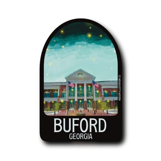 Buford Georgia Sticker/Magnet/Print/Postcard