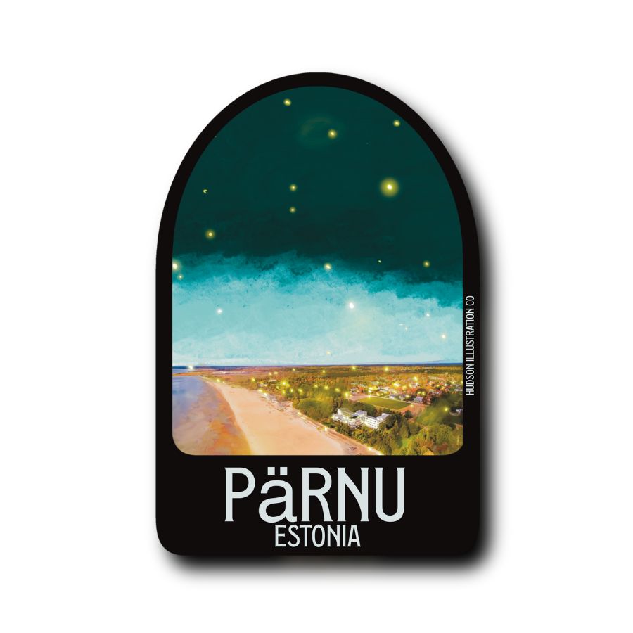 Pärnu Estonia Sticker/Magnet/Print/Postcard