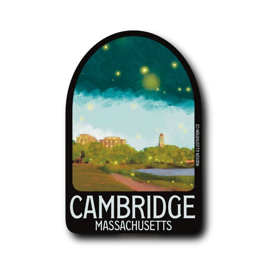 Cambridge Massachusetts Sticker/Magnet/Print/Postcard