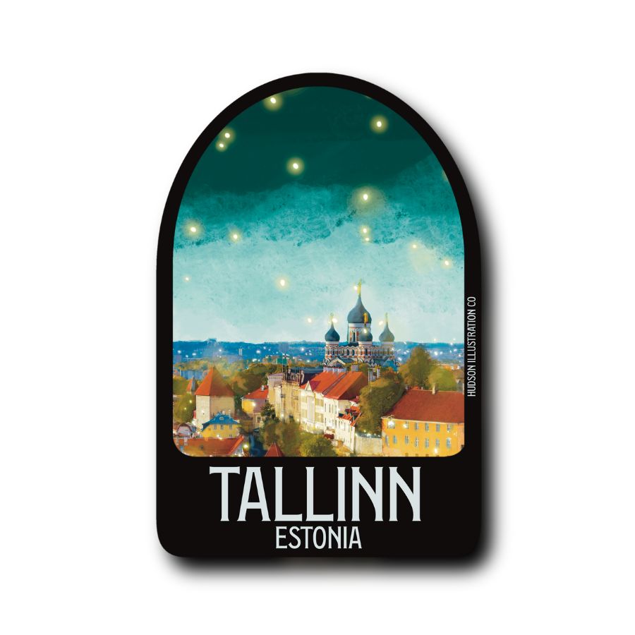 Tallinn Estonia Sticker/Magnet/Print/Postcard