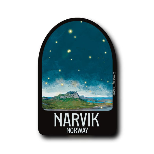 Narvik Norway Sticker/Magnet/Print/Postcard