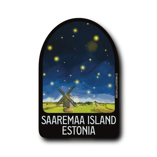 Saaremaa Island Estonia Sticker/Magnet/Print/Postcard