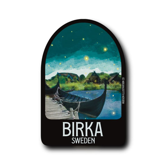 Birka Sweden Sticker/Magnet/Print/Postcard
