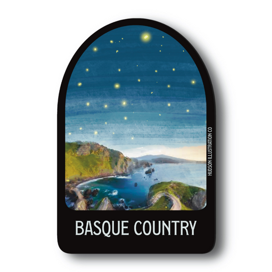 Basque Country Sticker/Magnet/Print/Postcard