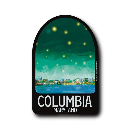 Columbia Maryland Sticker/Magnet/Print/Postcard