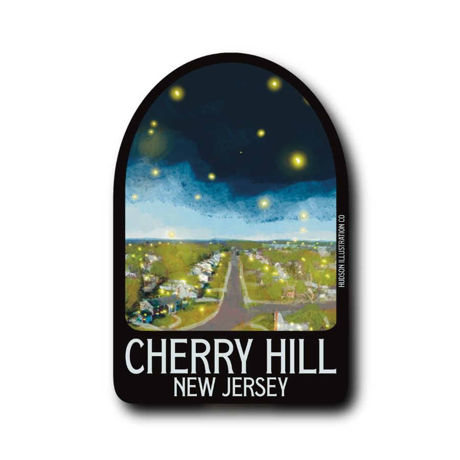 Cherry Hill New Jersey Sticker/Magnet/Print/Postcard