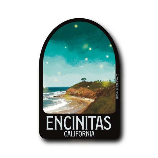 Encinitas California Sticker/Magnet/Print/Postcard