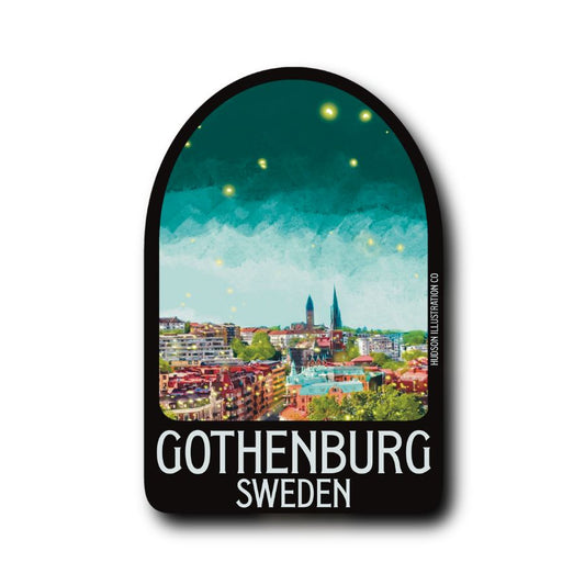 Gothenburg Sweden Sticker/Magnet/Print/Postcard