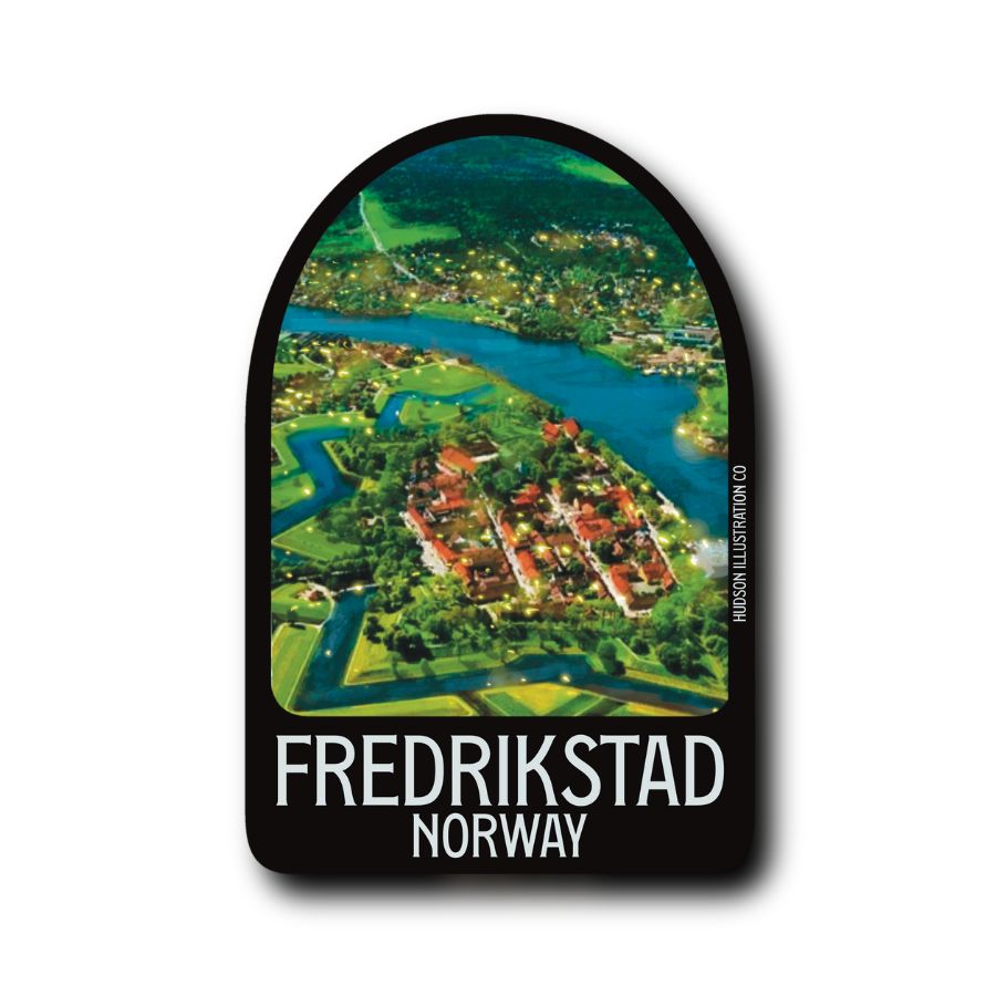 Fredrikstad Norway Sticker/Magnet/Print/Postcard