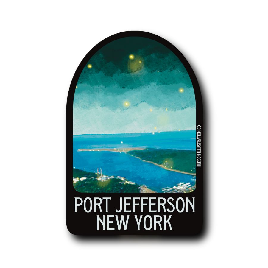Port Jefferson New York Sticker/Magnet/Print/Postcard