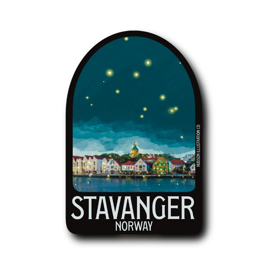 Stavanger Norway Sticker/Magnet/Print/Postcard