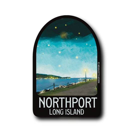 Northport Long Island New York Sticker/Magnet/Print/Postcard