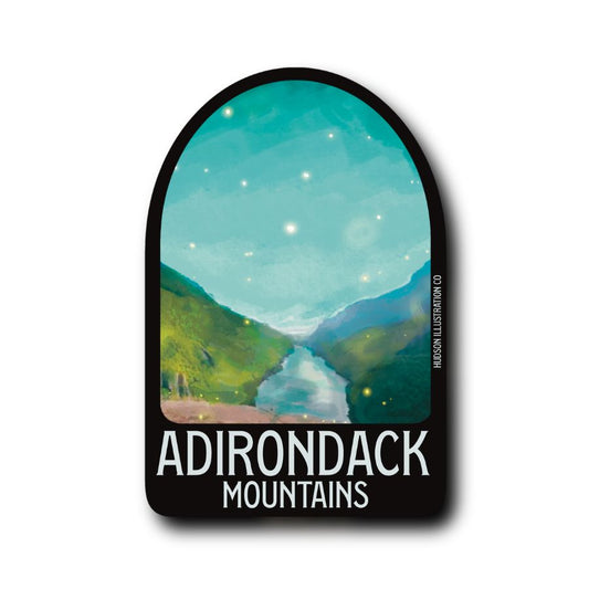 Adirondack Mountains New York Sticker/Magnet/Print/Postcard