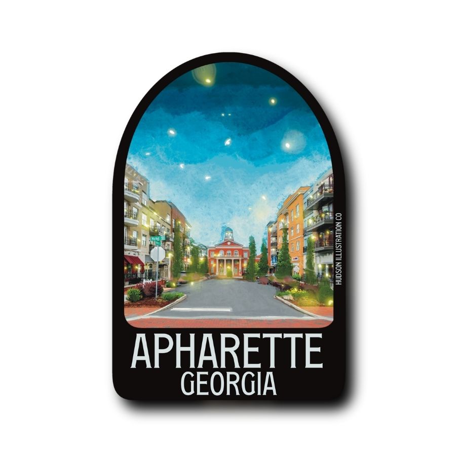 Apharette Georgia Sticker/Magnet/Print/Postcard