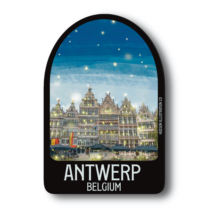 Antwerp Belgium Sticker/Magnet/Print/Postcard