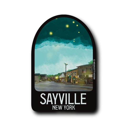 Sayville New York Sticker/Magnet/Print/Postcard
