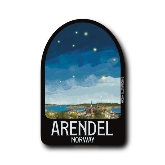 Arendel Norway Sticker/Magnet/Print/Postcard