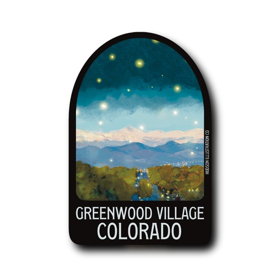 Greenwood Village Colorado Sticker/Magnet/Print/Postcard
