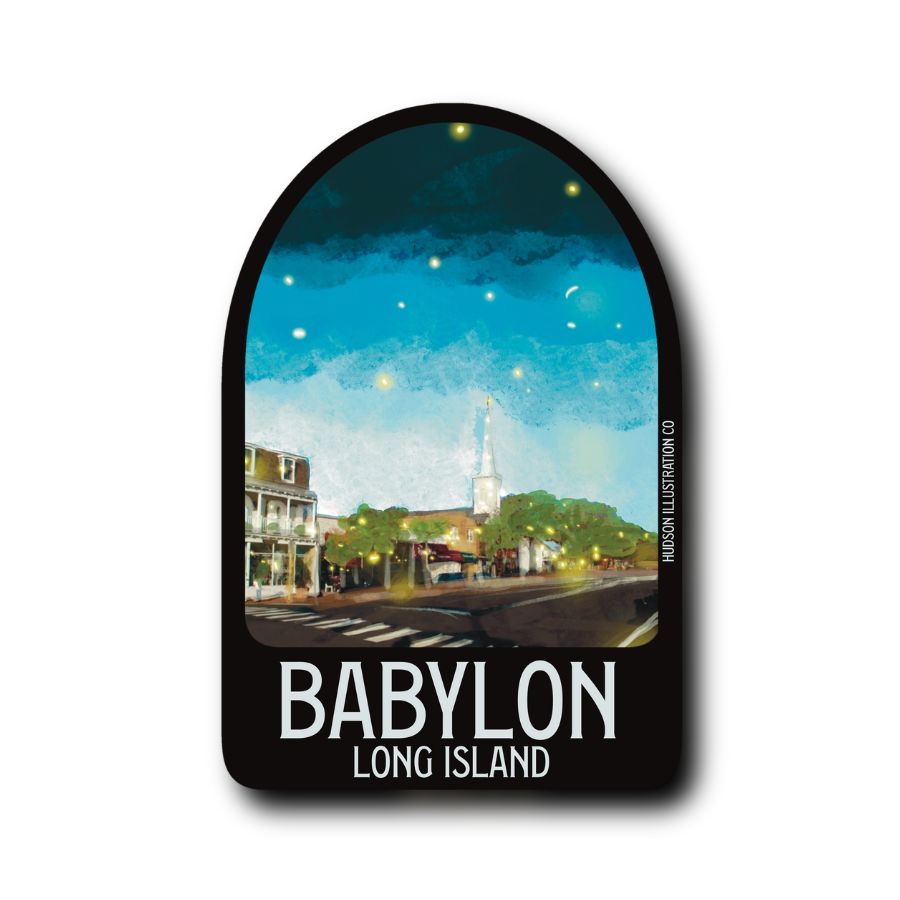 Babylon Long Island New York Sticker/Magnet/Print/Postcard