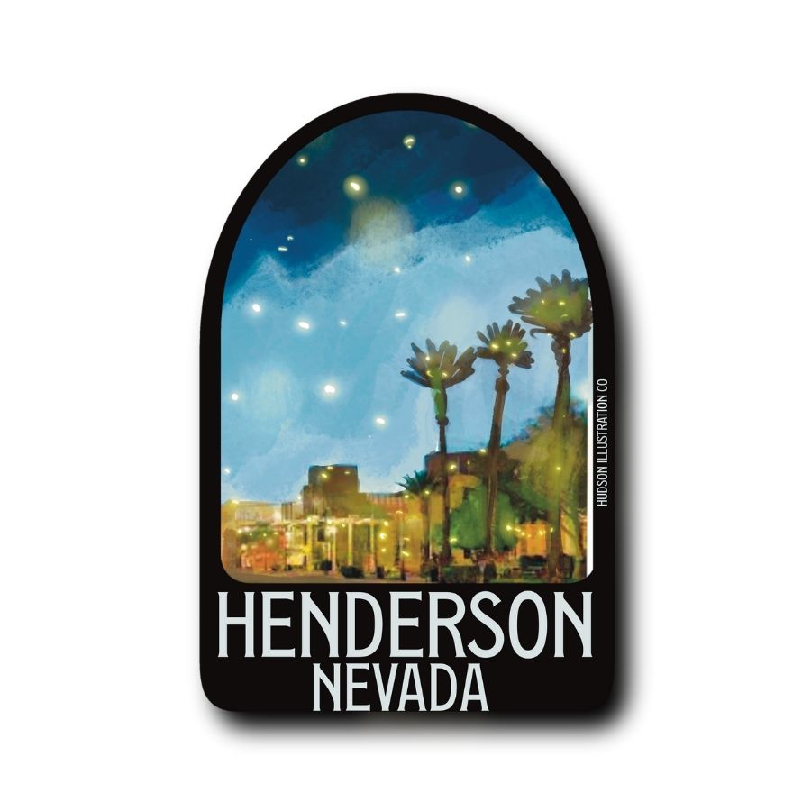 Henderson Nevada Sticker/Magnet/Print/Postcard