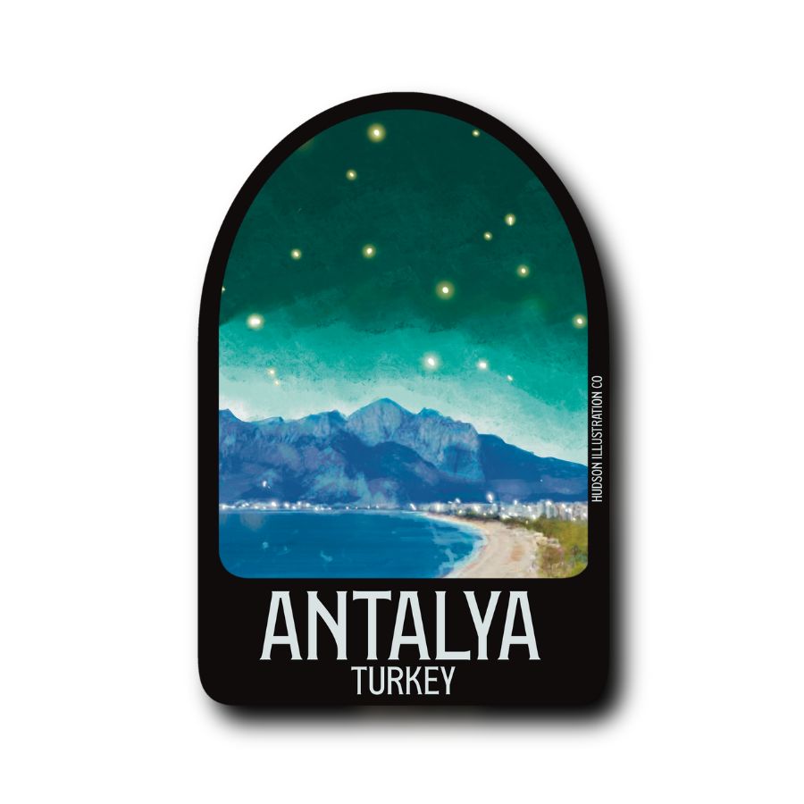 Antalya Turkey Sticker/Magnet/Print/Postcard