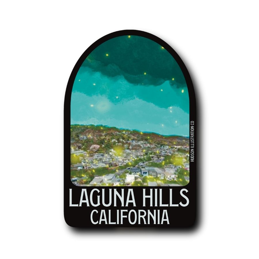 Laguana Hills California Sticker/Magnet/Print/Postcard