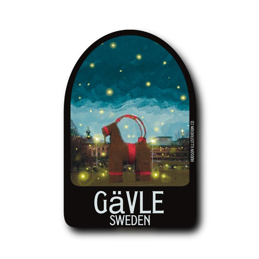 Gävle Goat Sweden Sticker/Magnet/Print/Postcard