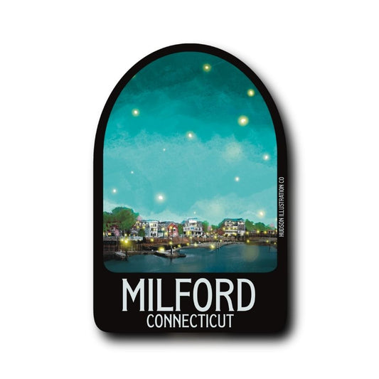 Milford Connecticut Sticker/Magnet/Print/Postcard