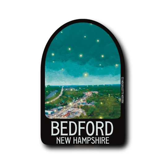 Bedford New Hampshire Sticker/Magnet/Print/Postcard