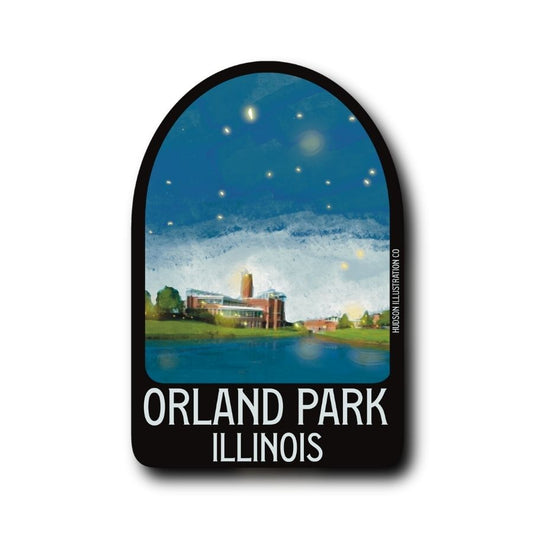 Orland Park Illinois Sticker/Magnet/Print/Postcard