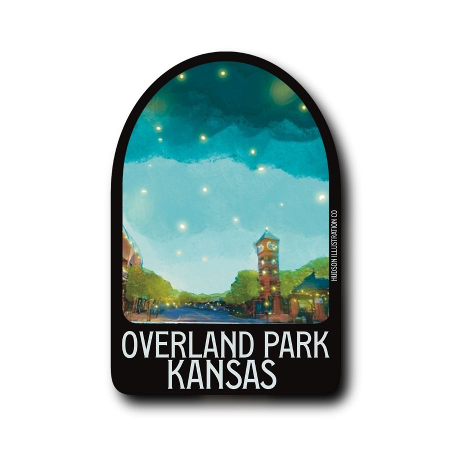 Overland Park Kansas Sticker/Magnet/Print/Postcard