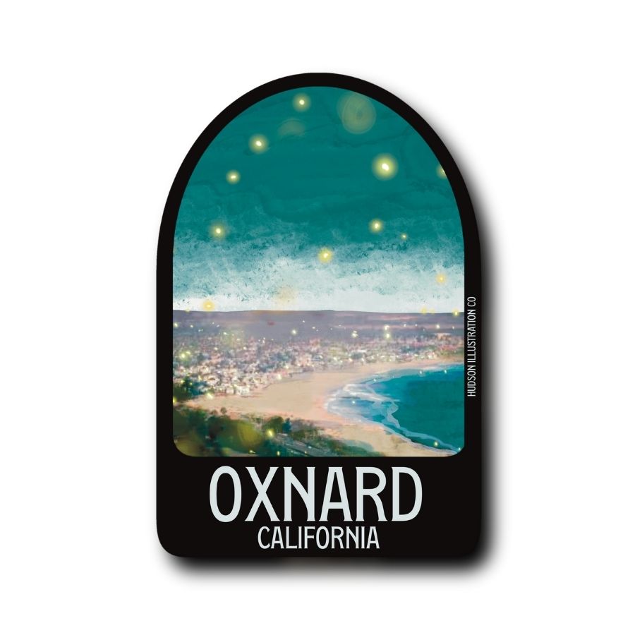 Oxnard California Sticker/Magnet/Print/Postcard