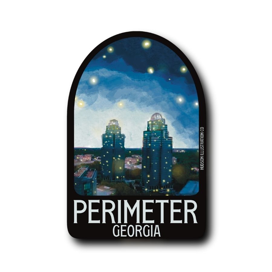 Perimeter Georgia Sticker/Magnet/Print/Postcard