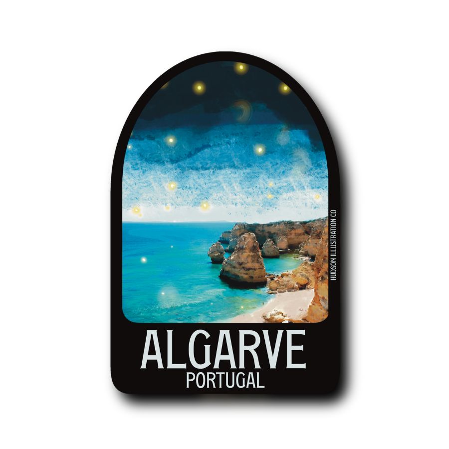 Algarve Portugal Sticker/Magnet/Print/Postcard