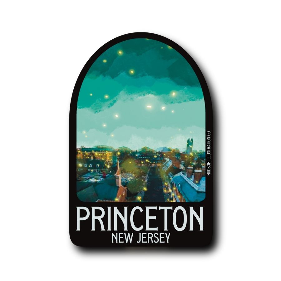 Princeton New Jersey Sticker/Magnet/Print/Postcard