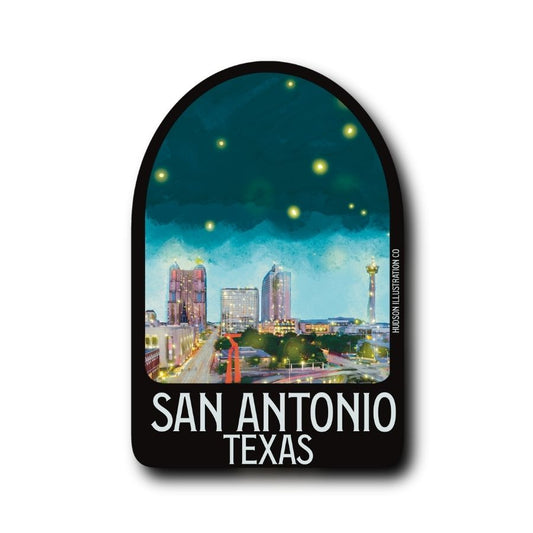 San Antonio Texas Sticker/Magnet/Print/Postcard
