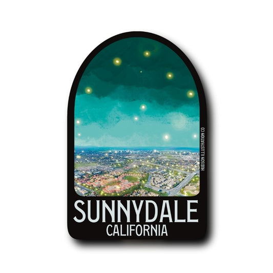 Sunnydale California Sticker/Magnet/Print/Postcard