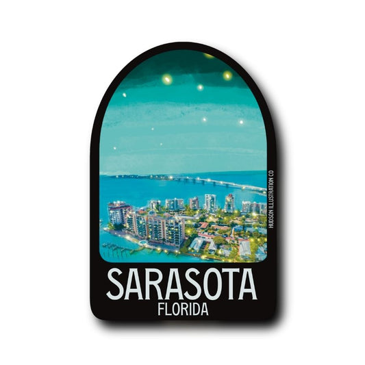 Sarasota Florida Sticker/Magnet/Print/Postcard