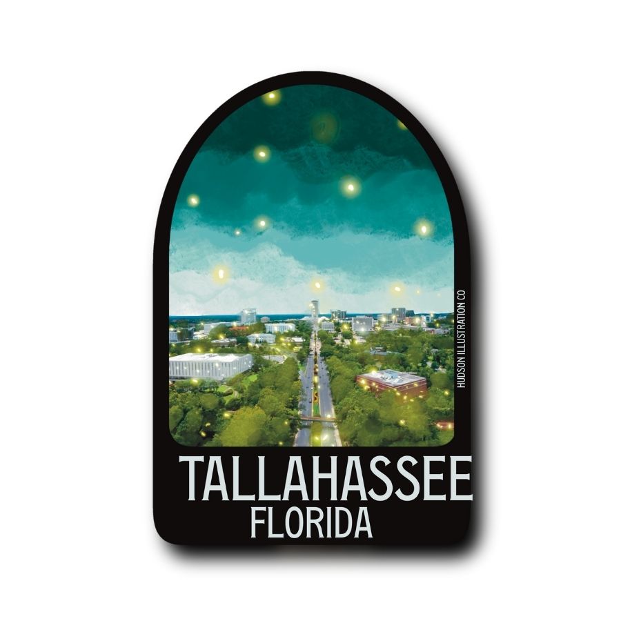 Tallahassee Florida Sticker/Magnet/Print/Postcard