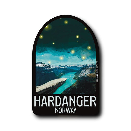 Hardanger Norway Sticker/Magnet/Print/Postcard