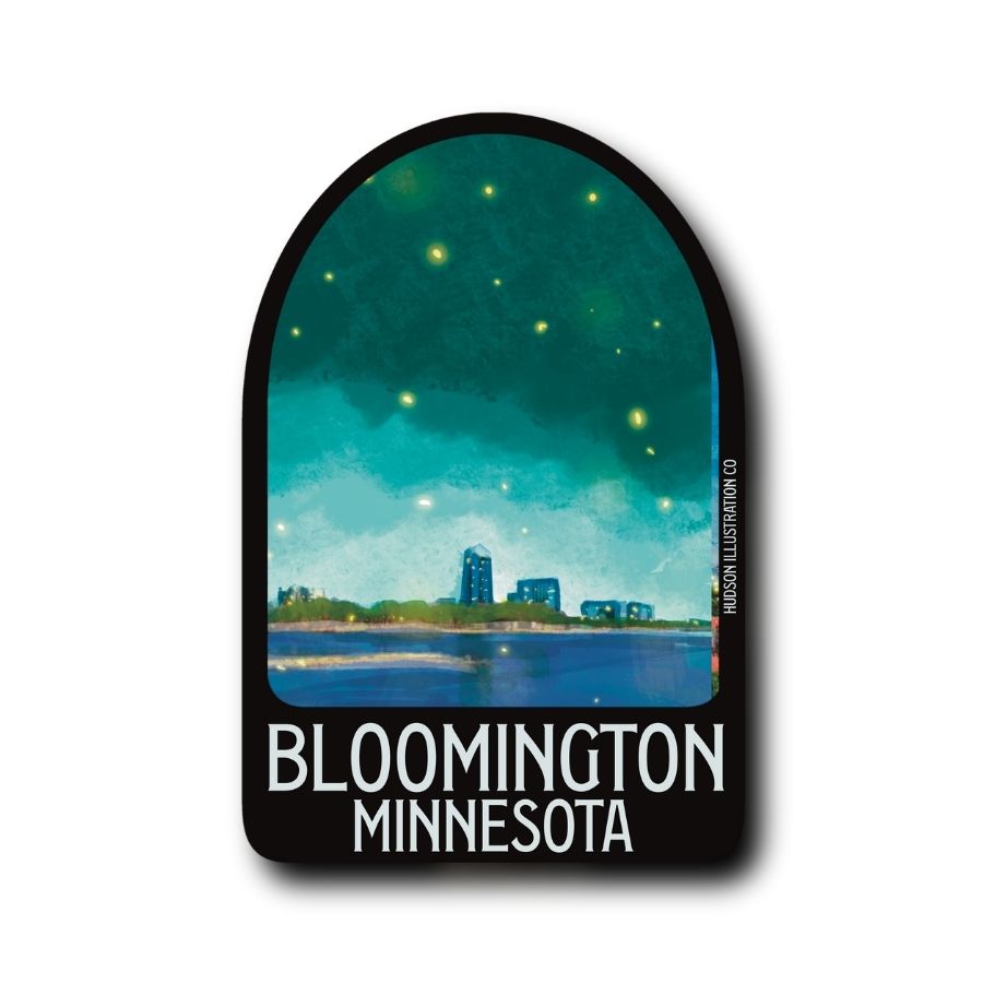 Bloomington Minnesota Sticker/Magnet/Print/Postcard
