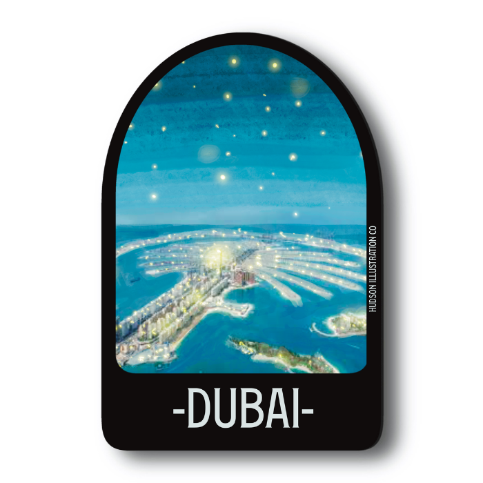 Dubai Sticker/Magnet/Print/Postcard