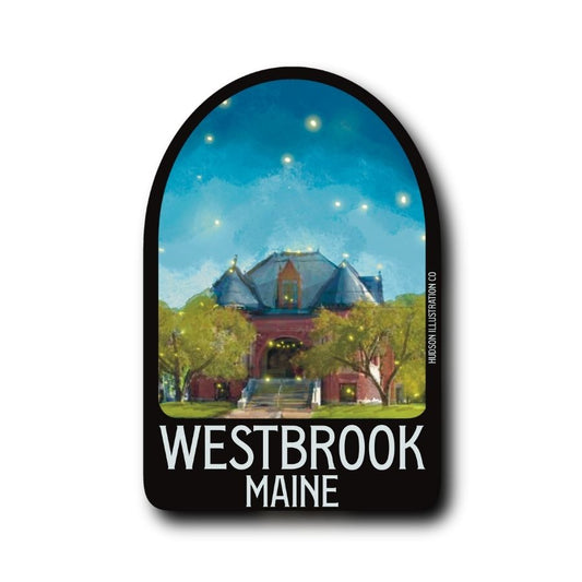Westbrook Maine Sticker/Magnet/Print/Postcard
