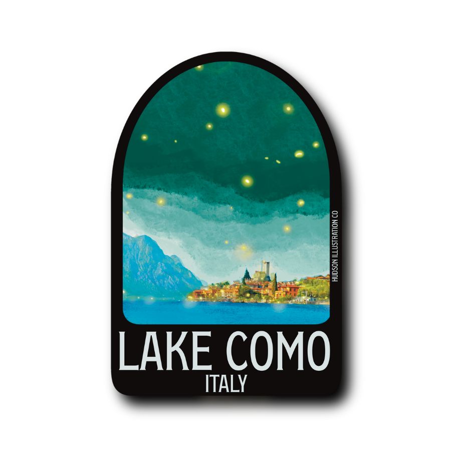 Lake Como Italy Sticker/Magnet/Print/Postcard