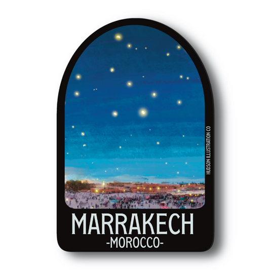 Marrakech Morocco Sticker/Magnet/Print/Postcard