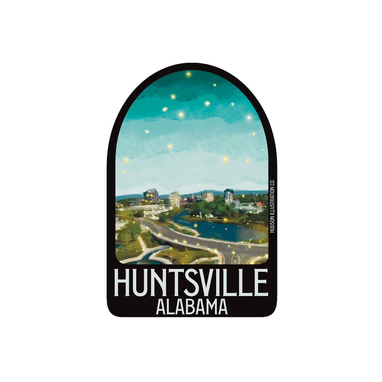 Huntsville Alabama Sticker/Magnet/Print/Postcard