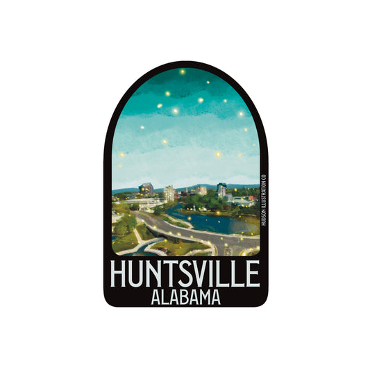 Huntsville Alabama Sticker/Magnet/Print/Postcard