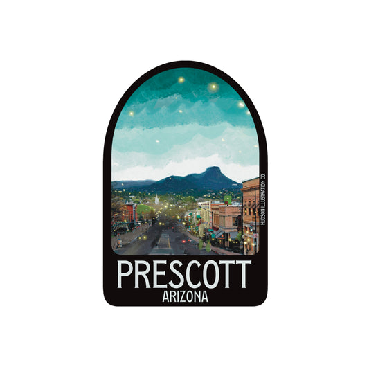 Prescott Arizona Sticker/Magnet/Print/Postcard