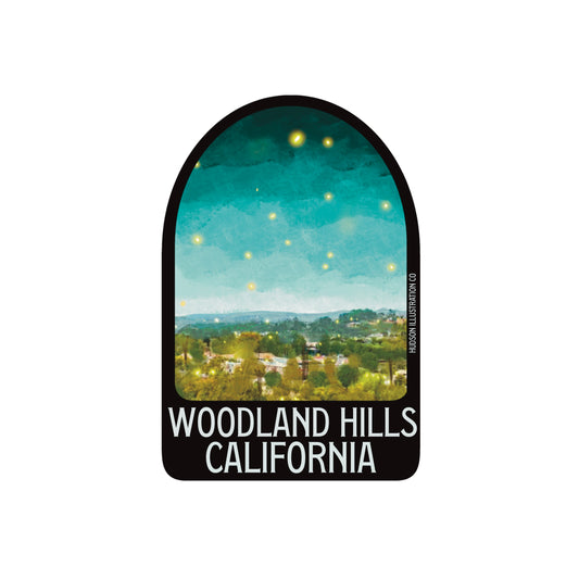 Woodland Hills California Sticker/Magnet/Print/Postcard